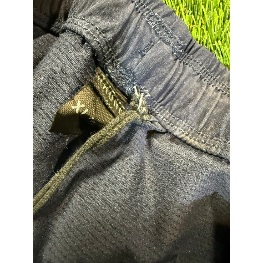 Rhone Navy Blue Athletic Shorts for Men with Drawstring and Side Logo Accent XL - Picture 4 of 5
